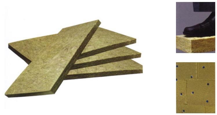 巖棉大觀園:泰石屋面保溫專用高強度巖棉板(圖1)