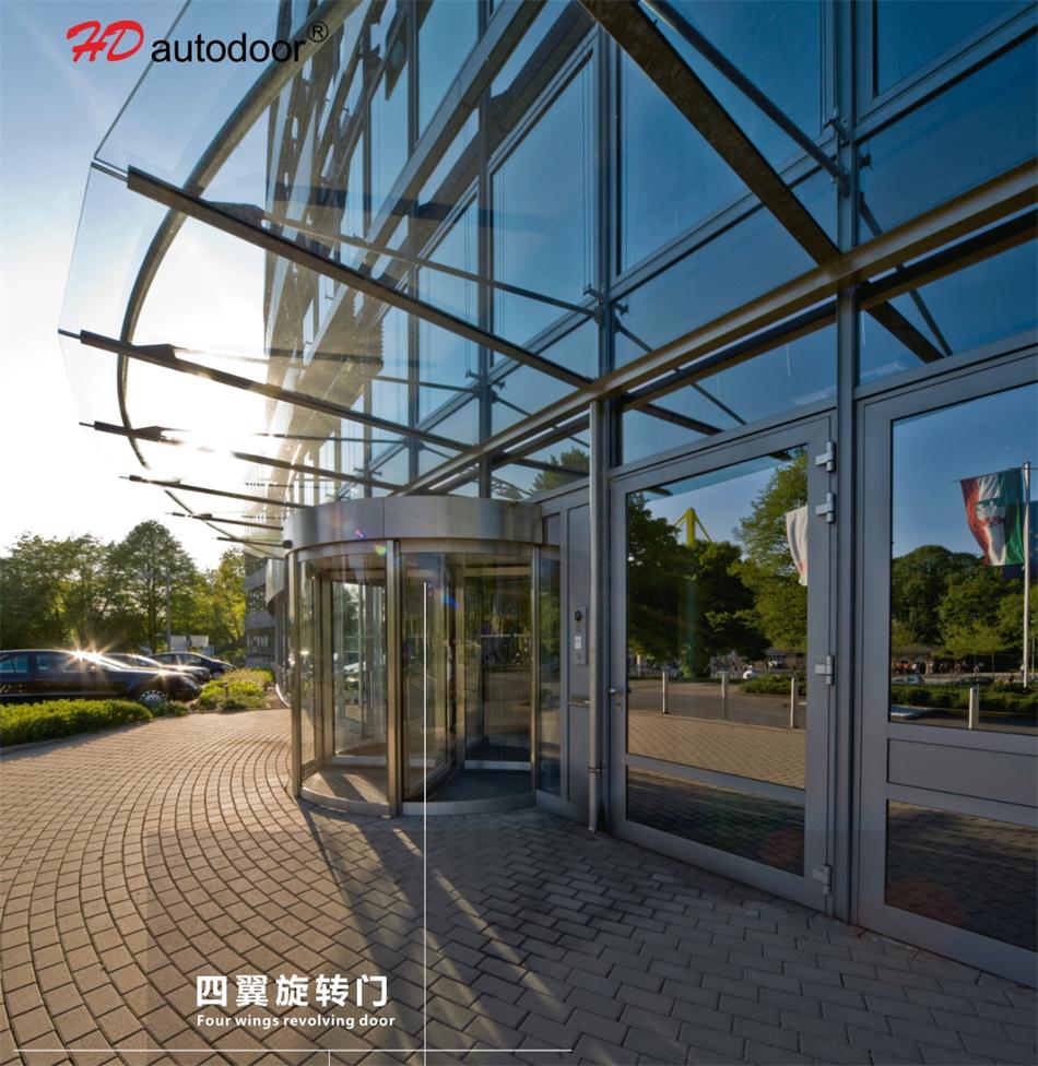 兩翼、三翼、四翼旋轉(zhuǎn)門：青島恒達(dá)自動(dòng)門(圖5)