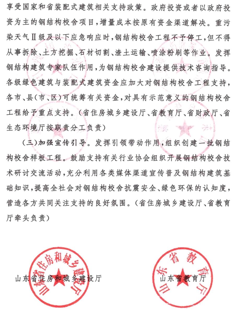 鋼結(jié)構(gòu)校舍建設(shè) 政策扶持知多少！(圖5)